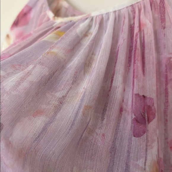 MELLODAY Pink Puff Sleeve Mini Dress (Missing inner dress) - Picture 6 of 16